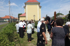 A Hortobágyra kitelepítettek emléknapján megemlékezés és koszorúzás a kopjafánál